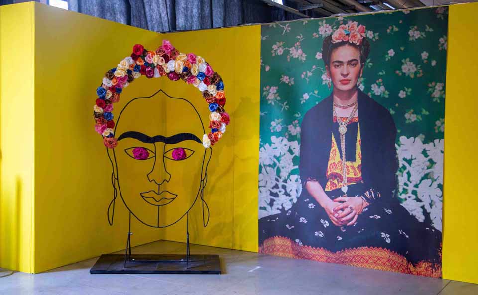 la mostra Frida Kahlo