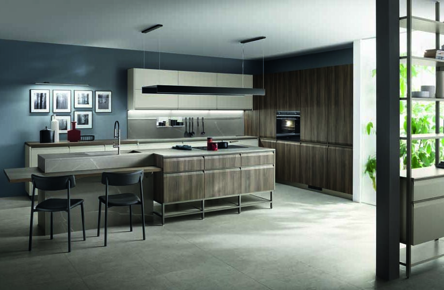 cucina living e bagno