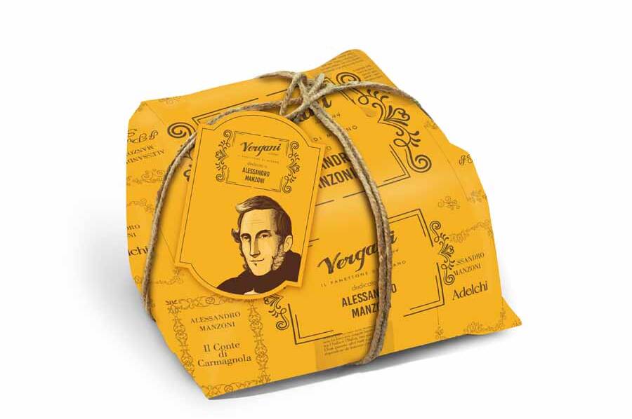 Il panettone dedicato ad Alessandro Manzoni