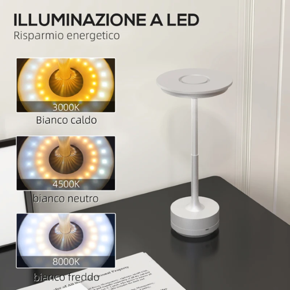 lampada touch