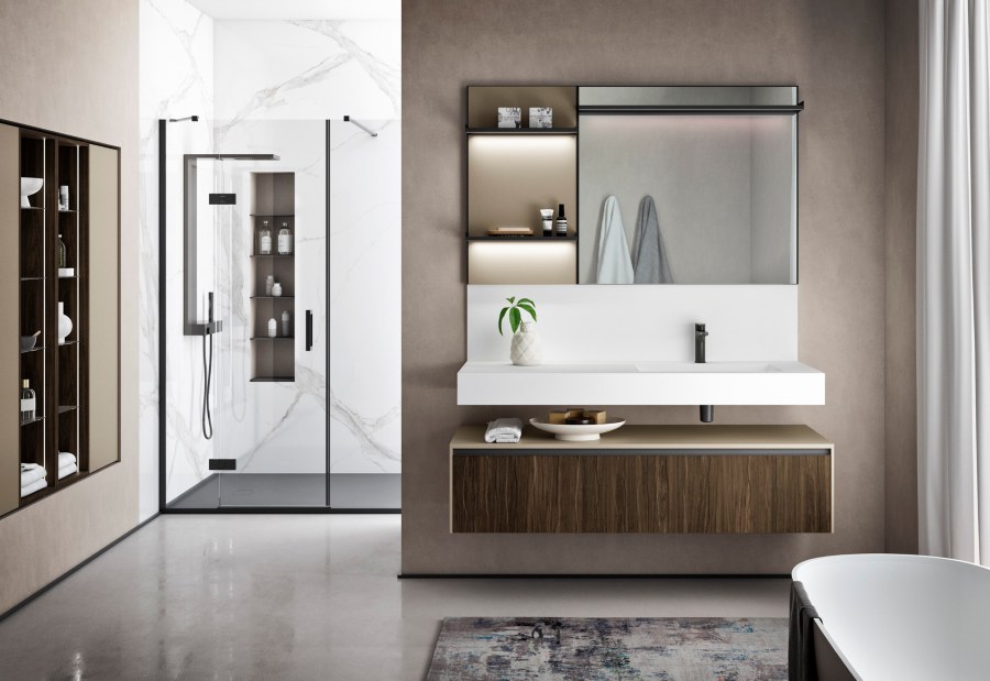 specchiera arredo bagno