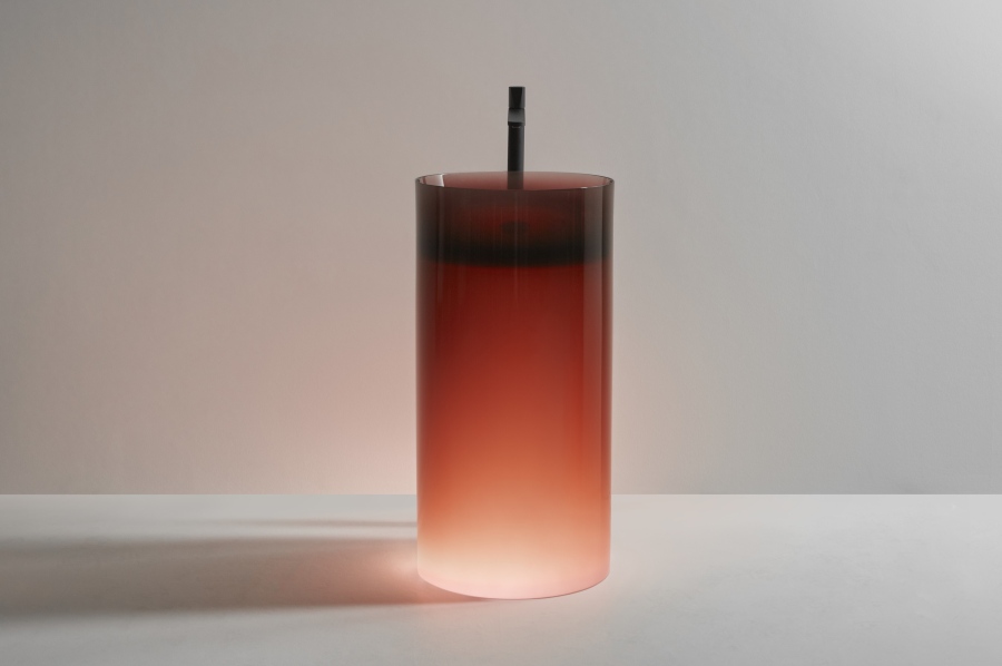 lavabo rosso