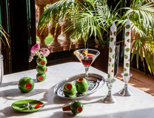 Gli oggetti decorativi ispirati alla forma delle olive