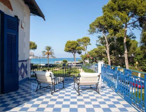 Una villa liberty ristrutturata in stile contemporaneo