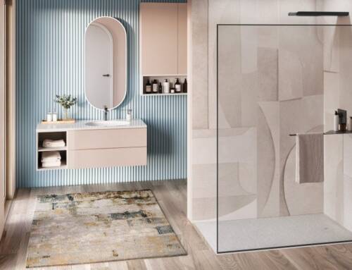 Walk in, spazi aperti nel bagno contemporaneo di Relax