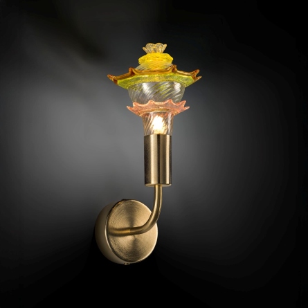 lampada in vetro di murano