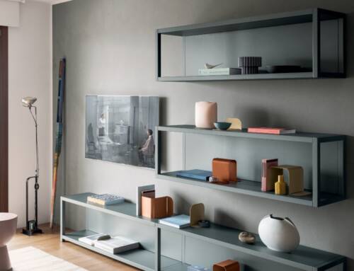 I nuovi pensili in metallo Frame by Fantin