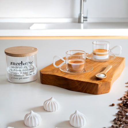 tazzine in vetro con cuoricini