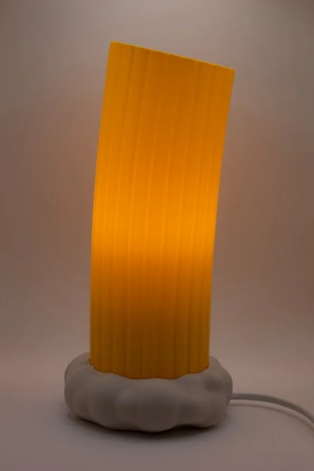 lampada stampata in 3D