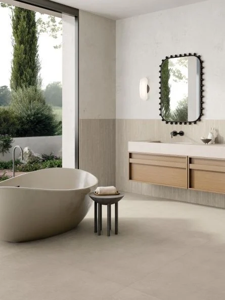 il gres porcellanato per il bagno