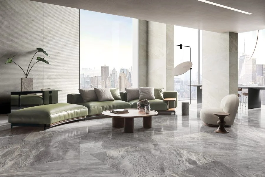 pavimenti ambiente living in gres porcellanato