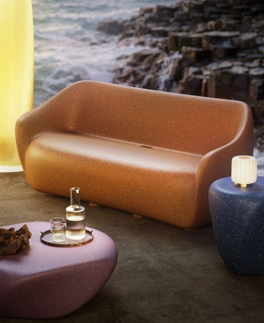 arredi in plastica riciclata