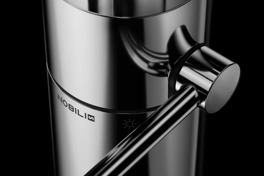 dettaglio leva rubinetto