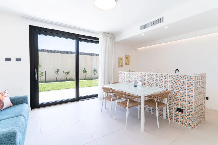 comfort abitativo con grandi finestre