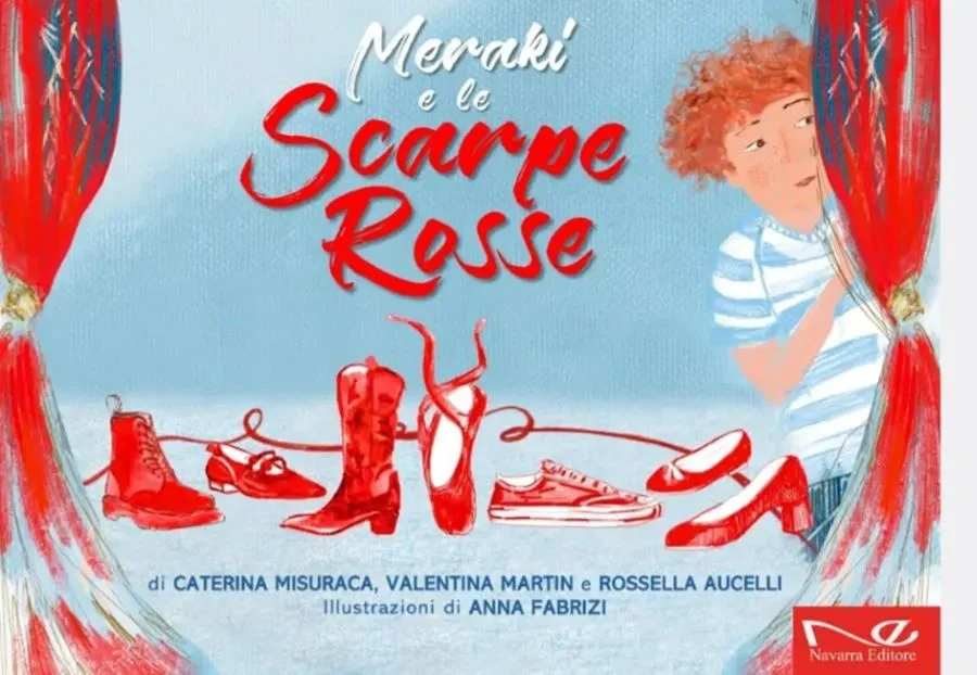 libro Meraki e le scarpe rosse al salone internazionale del libro di Torino