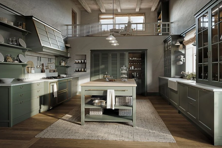 cucina stile cottage di Marchi Cucine