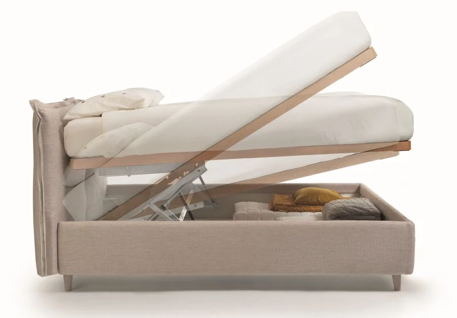 sistema letto per ottenere riposo e benessere
