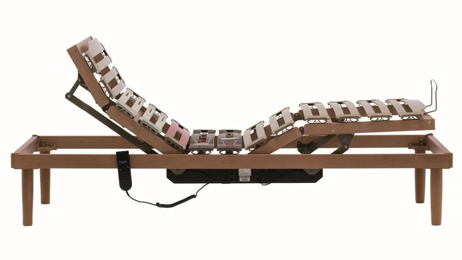 sistema letto con rete a movimento