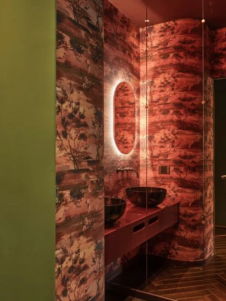 bagno dopo restyling dell'appartamento milanese