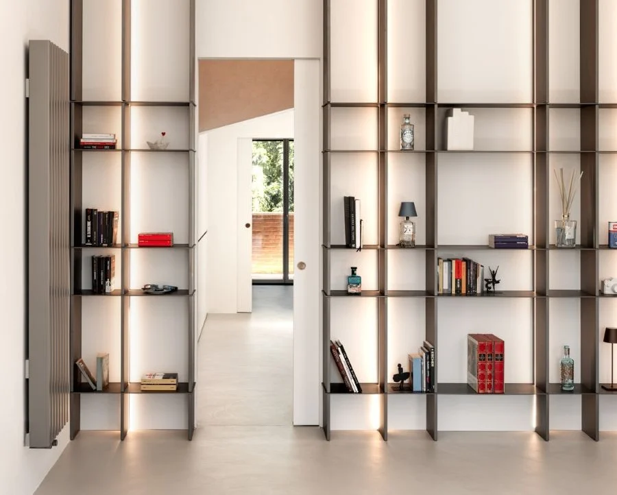ambiente con porte scorrevoli salvaspazio