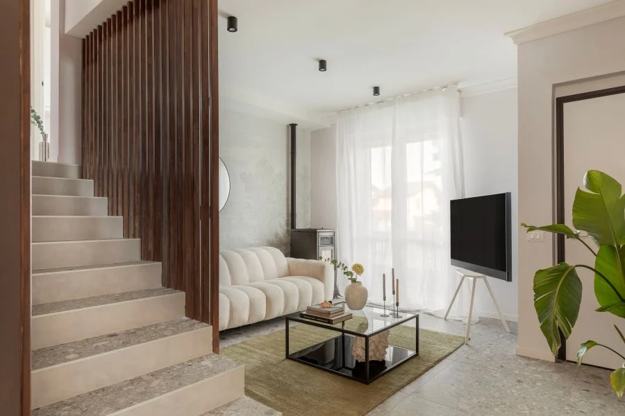 relooking zona living progetto d'interni