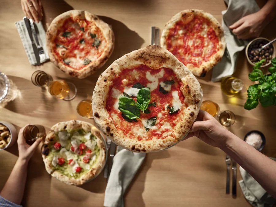 la pizza fatta in casa come in pizzeria