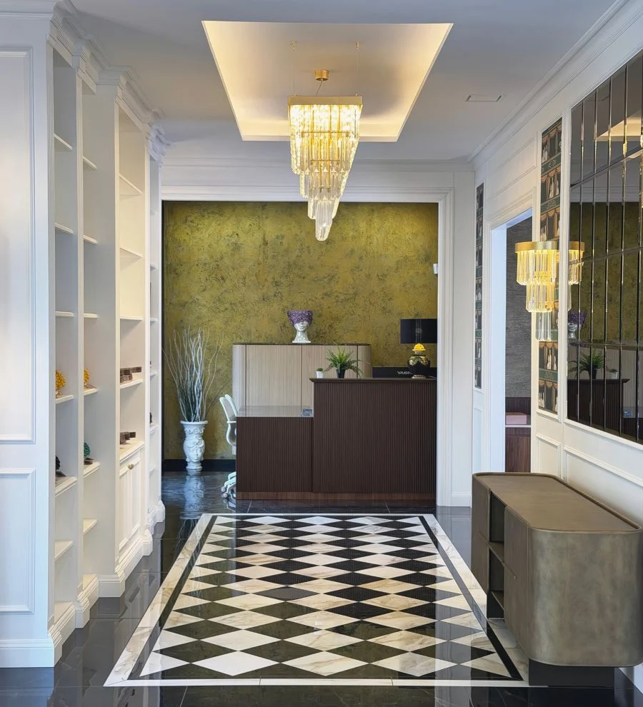 showroom con arredi su misura