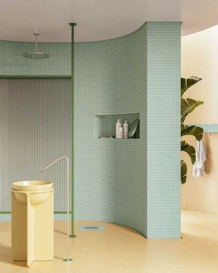 rivestimento ceramico in bagno