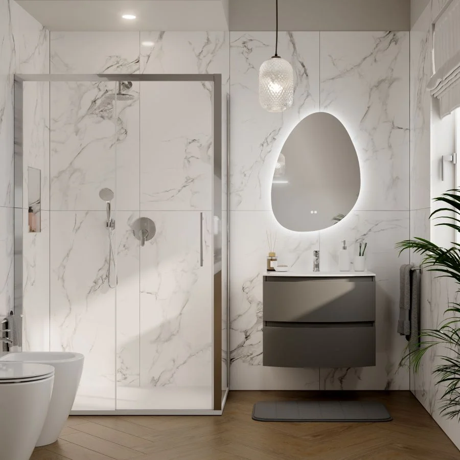 personalizzare il bagno con stile neo classico