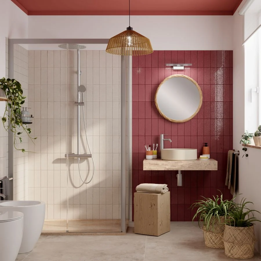 personalizzare il bagno con stile Boho
