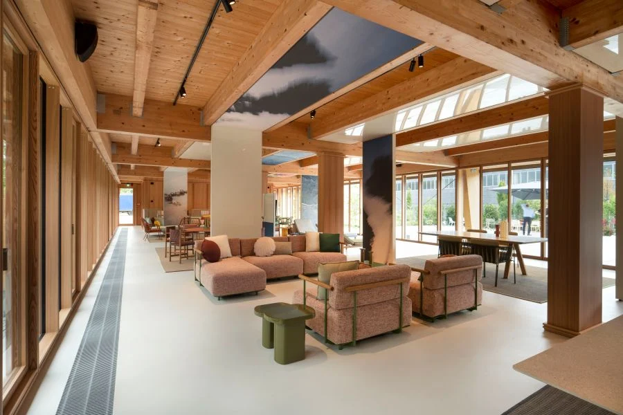 showroom del Pedrali Pavilion